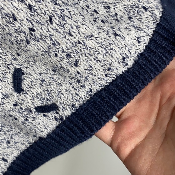 Vintage keyhole button Aztec pattern sweater sz S - Picture 9 of 11